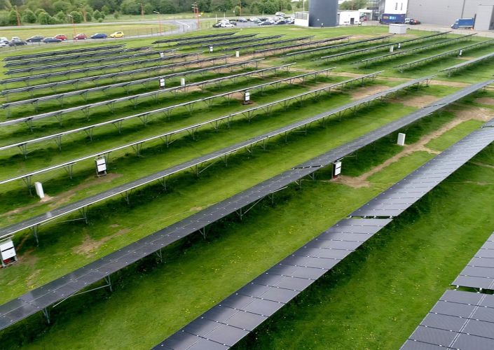 Inwentaryzacja powykonawcza farmy fotowoltaicznej o mocy 1,116 MWp  w ZPG SPLAST w Krośnie
